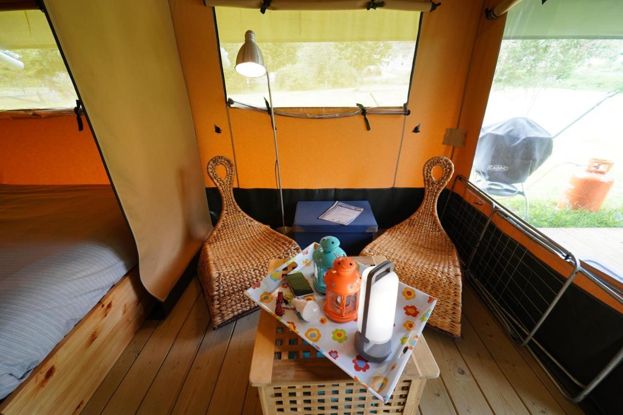 Safaritent Op Camping Berkel Bockholtz Exteriér fotografie