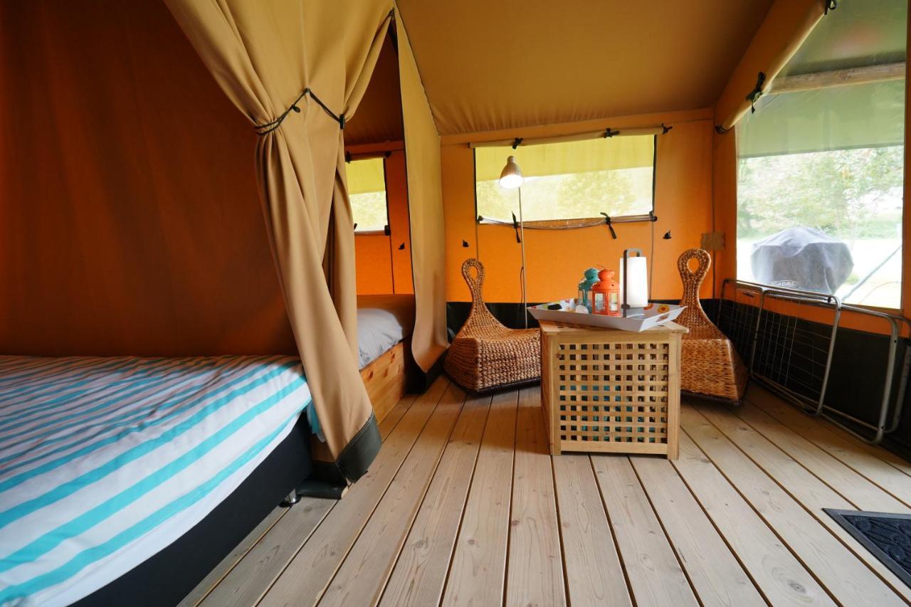 Safaritent Op Camping Berkel Bockholtz Exteriér fotografie